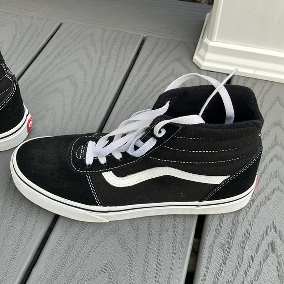 Vans Youth Sk8-Hi Shoes Black Size 6 - Picture 3 of 13